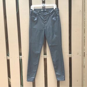 Leather Look Kut From The Kloth Button Up Pants, Size 10